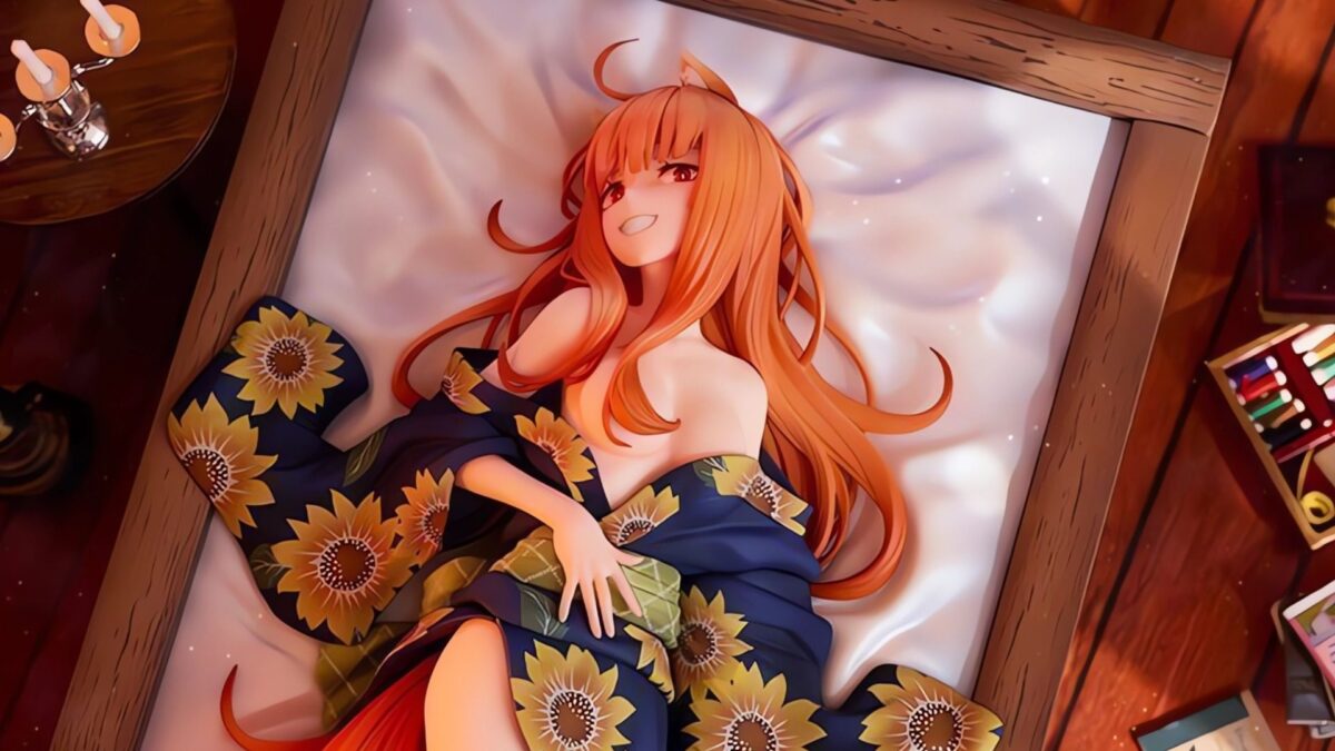 KDcolle Spice And Wolf Holo Yukata Beauty Figure Web Cover