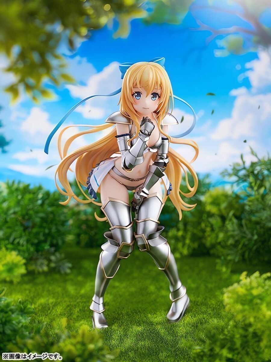 KLOCKWORKS Goblin Slayer Priestess Bikini Armor Figure Front Promo 02