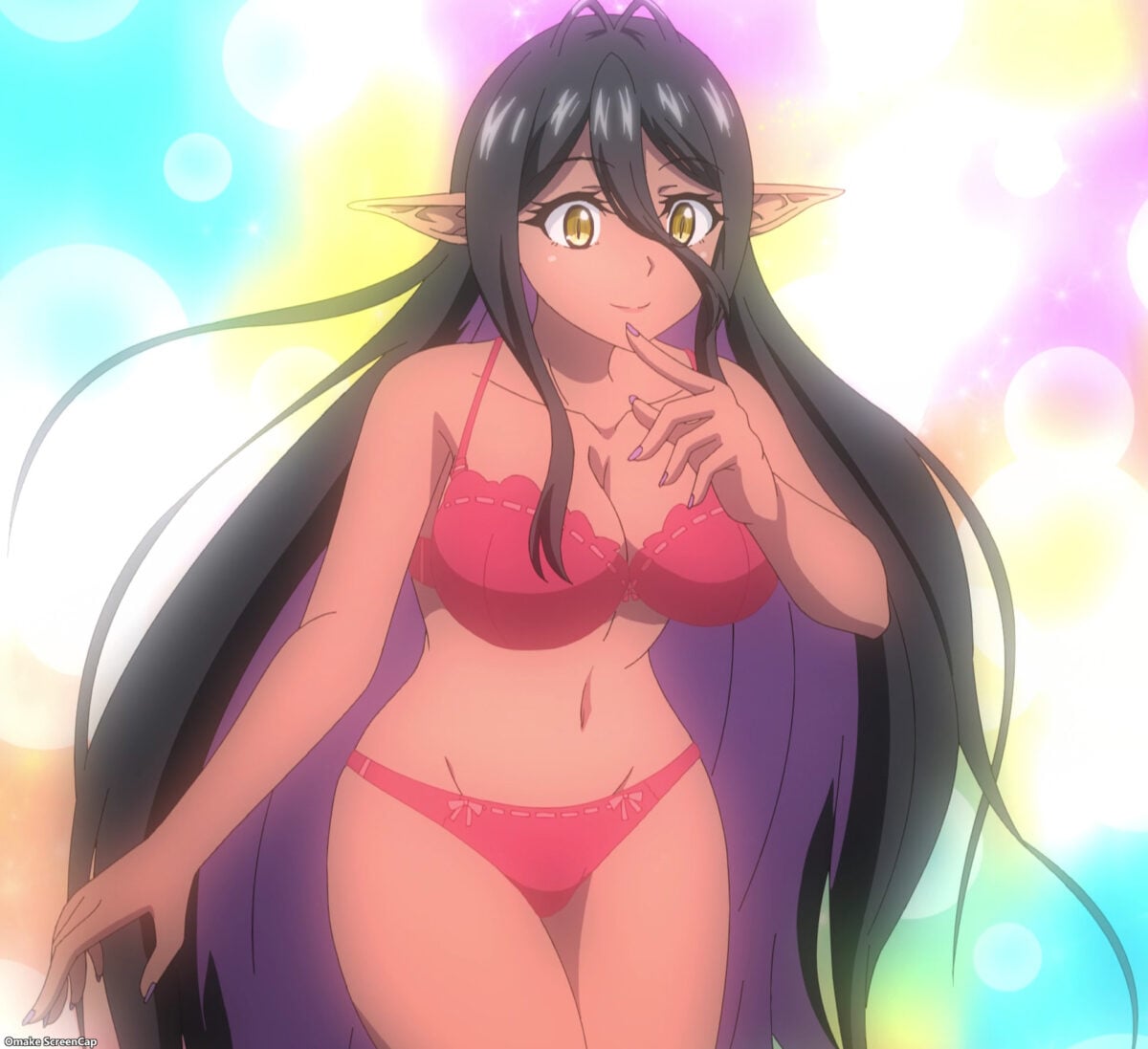 Yandere Dark Elf Episode 3 Mariabelle Red Lingerie