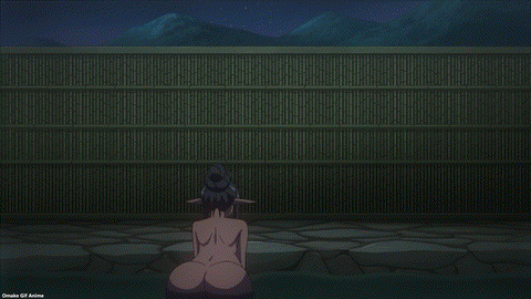 Yandere Dark Elf Episode 5 Mariabelle Peeks Over Hot Spring Fence