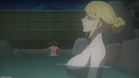 Yandere Dark Elf Episode 5 Mei Jumps Into Hot Spring