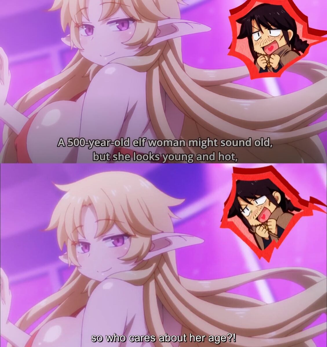 500 Year Old Elf Meme anime logic