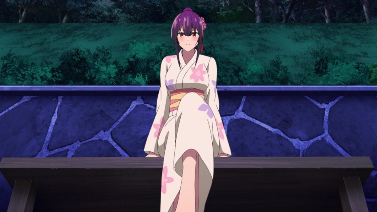 Haite Kudasai, Takamine San Episode 6 Takane Sits On Bench