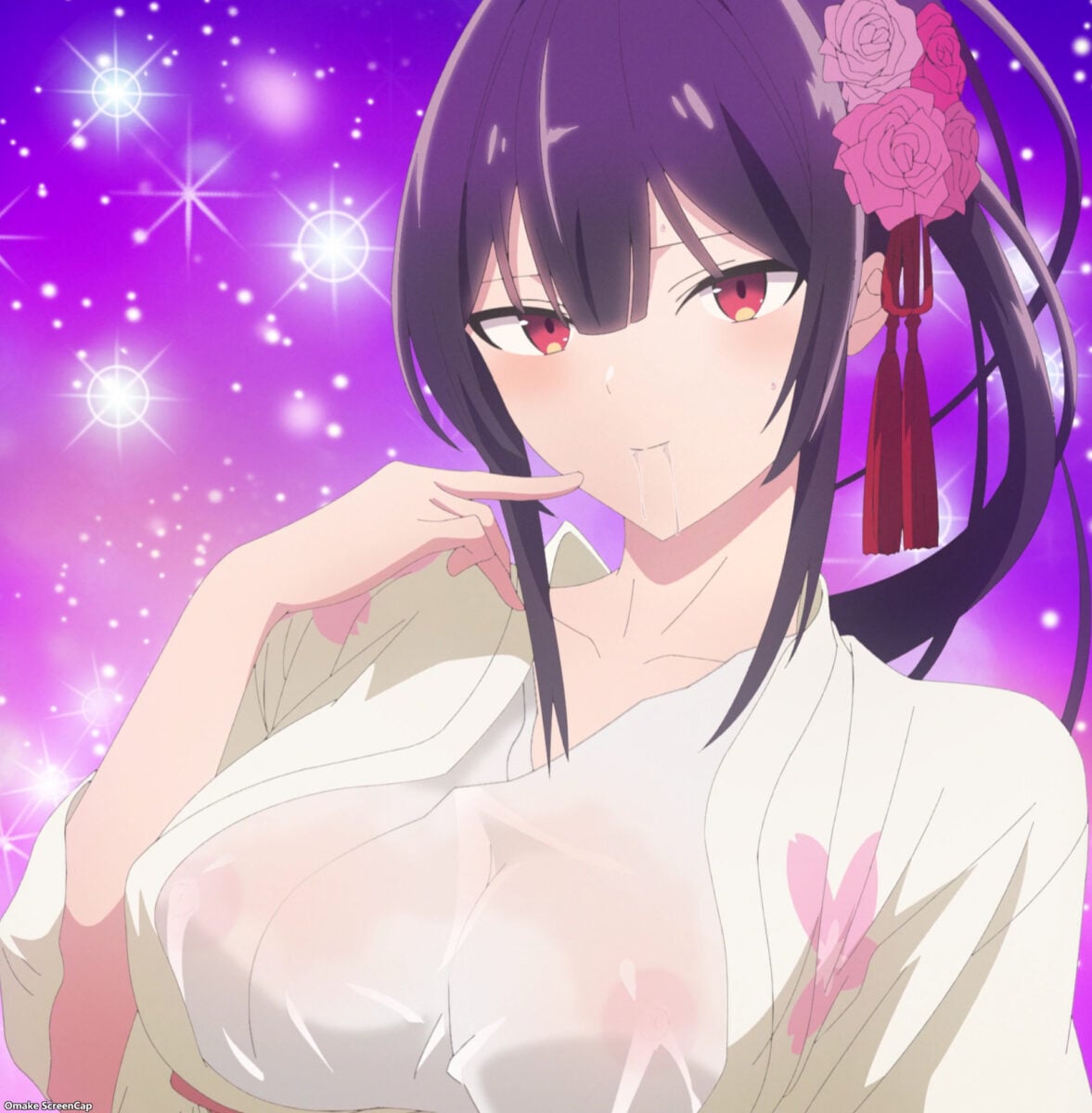 Haite Kudasai, Takamine San Episode 6 Takane Spills Fluids Over Chest