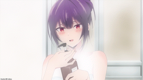 Haite Kudasai, Takamine San Episode 6 Takane Throttles Shampoo Bottle