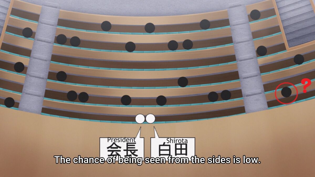 Haite Kudasai, Takamine San Episode 7 Seating Diagram