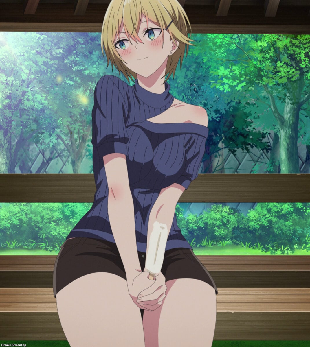 Haite Kudasai, Takamine San Episode 8 Ellie Holds Ice Cream Bar