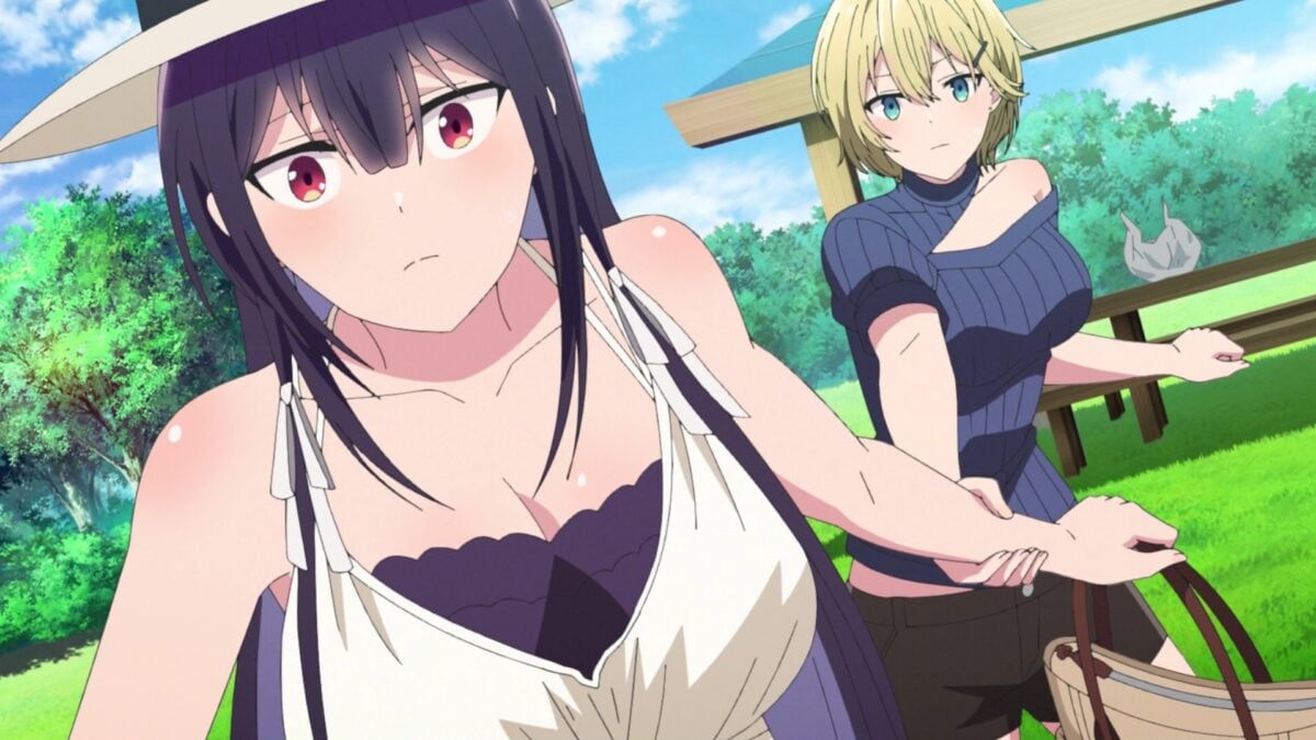 Haite Kudasai, Takamine San Episode 8 Ellie Holds Takane Back