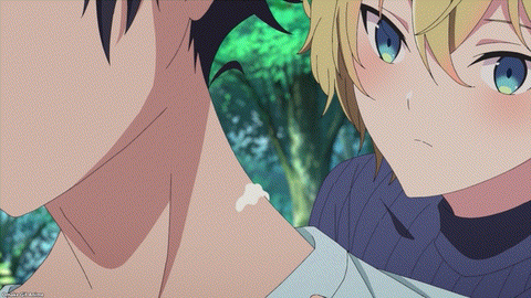 Haite Kudasai, Takamine San Episode 8 Ellie Licks Koushi's Neck