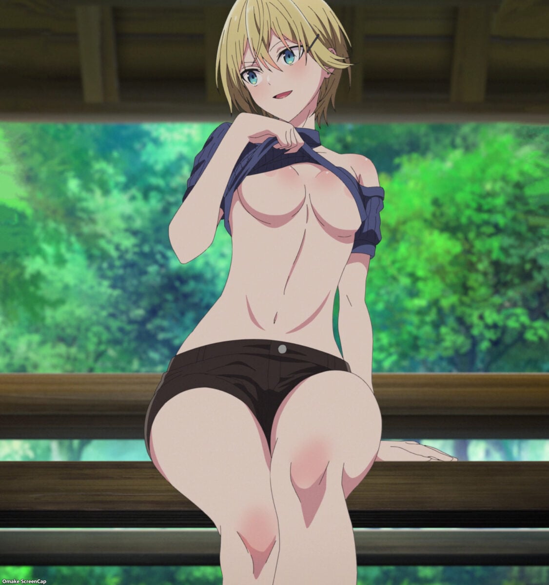 Haite Kudasai, Takamine San Episode 8 Ellie Lifts Wet Shirt