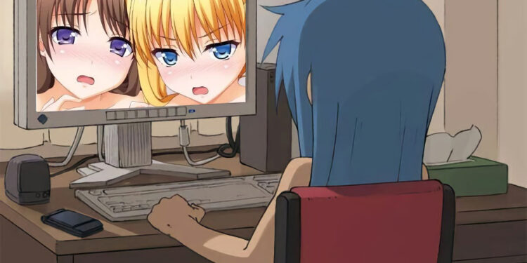 Konata Watches Hentai