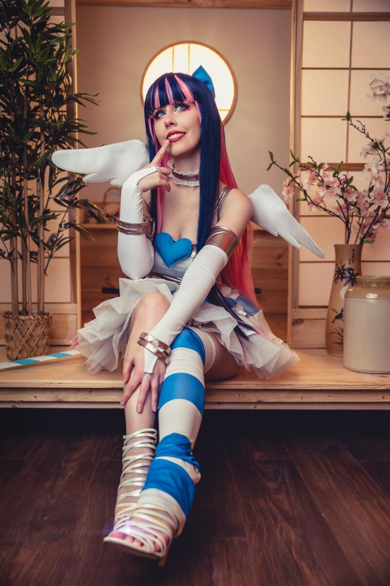 Angel Form Stocking Cosplay by Linicchii