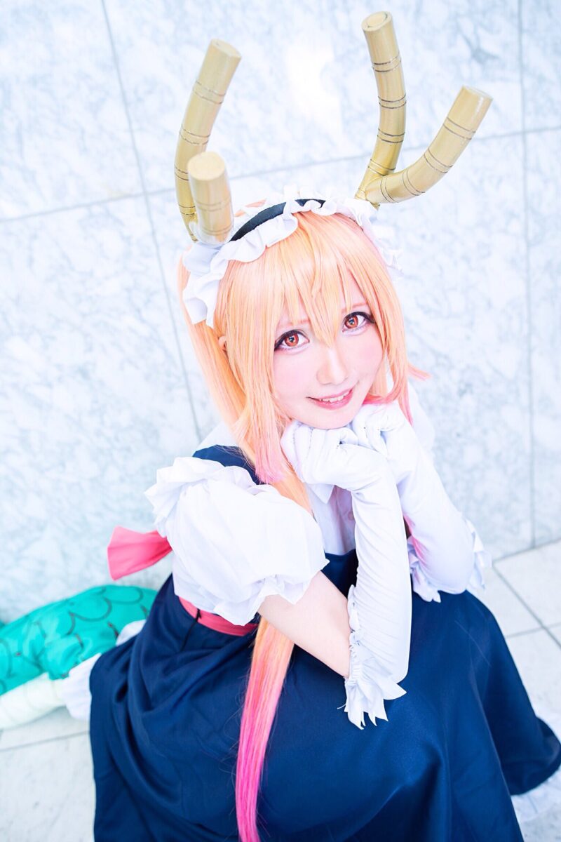 Miss Kobayashi Dragon Maid Tohru Cosplay