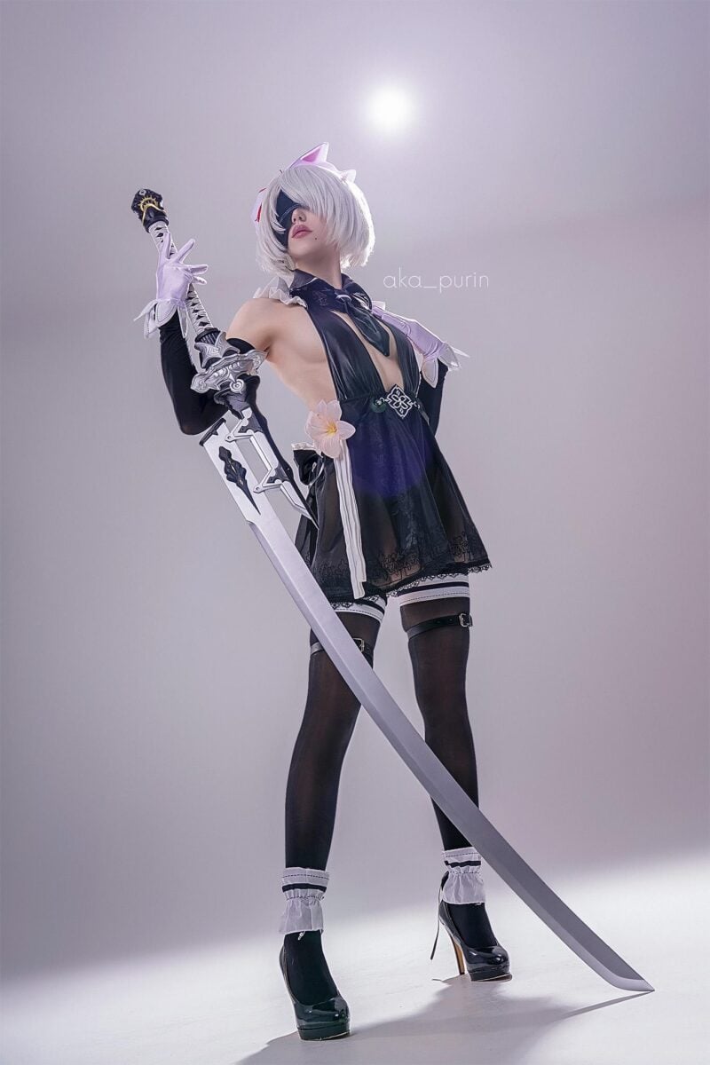 Purin 2b Eve Crossover Cosplay