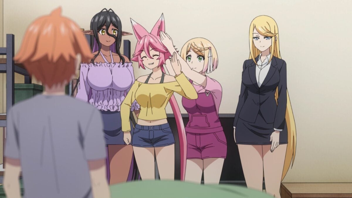 Yandere Dark Elf Episode 7 Sakura Pets Mei's Ears