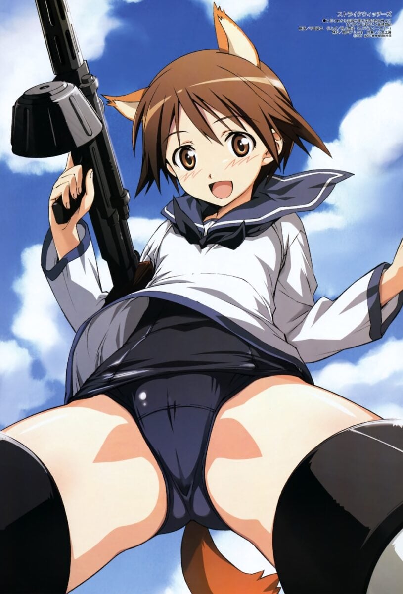 Marketing Strike Witches Megami Magazine