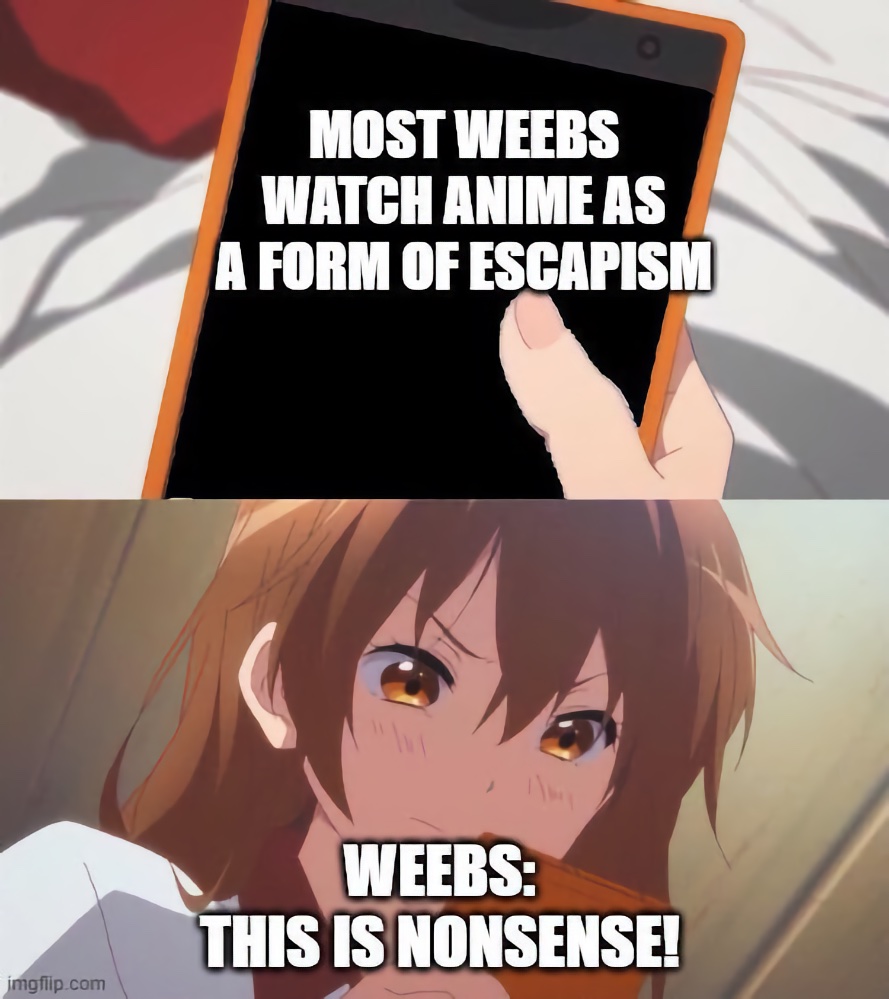 What Does Anime Mean To You, Escapism?