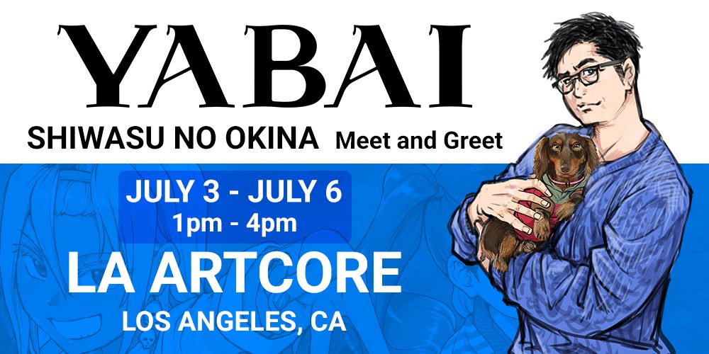 Yabai Sns Banner Shiwasu no Okina at J18 Publishing Pop-Up Shop