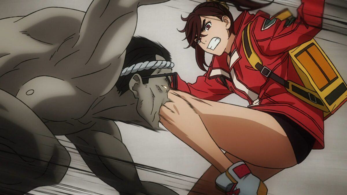 The famous your-knee-in-my-face technique.