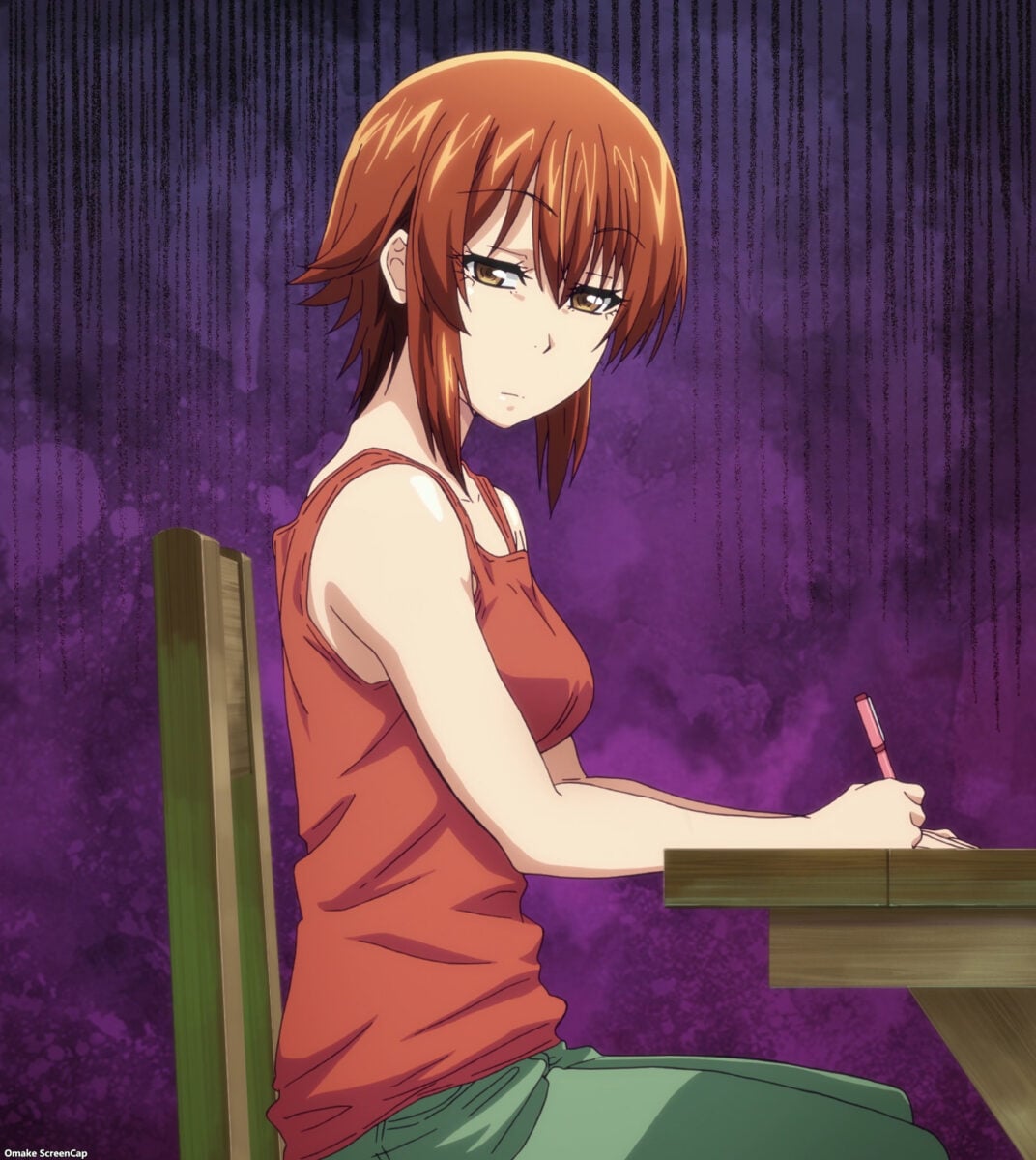 Grand Blue S2 Episode 1 Chisa Glares