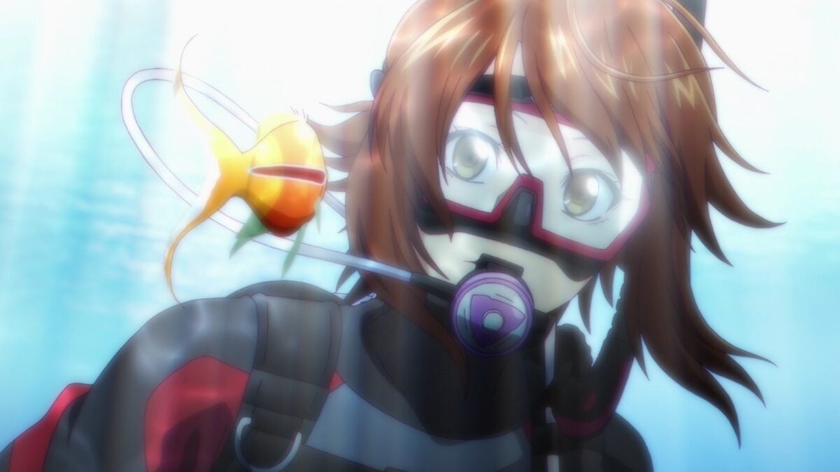 Grand Blue S2 Episode 1 Chisa Looks At Tropical Fish