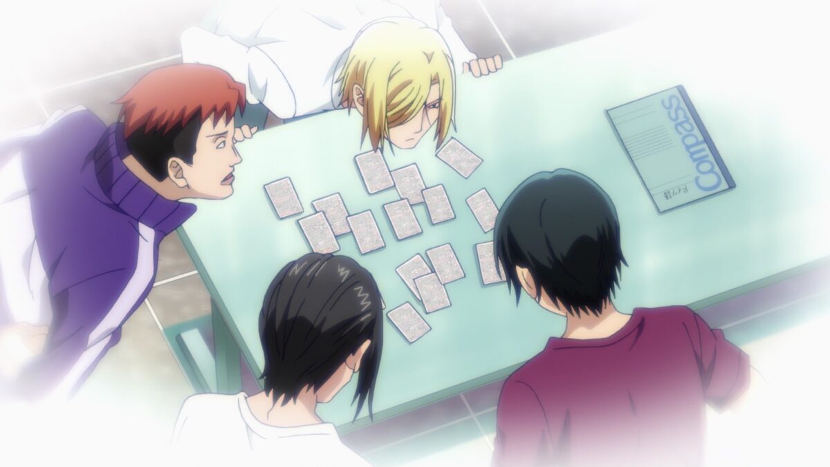 Grand Blue S2 Episode 1 Iori Makes Cheat Sheets