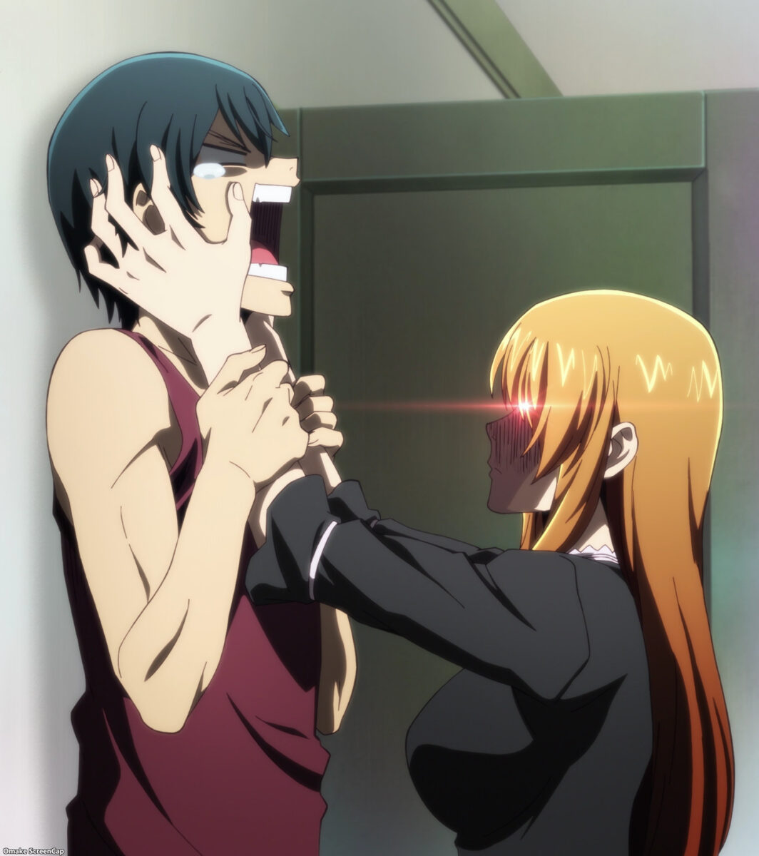 Grand Blue S2 Episode 1 Nanaka Crushes Iori Skull