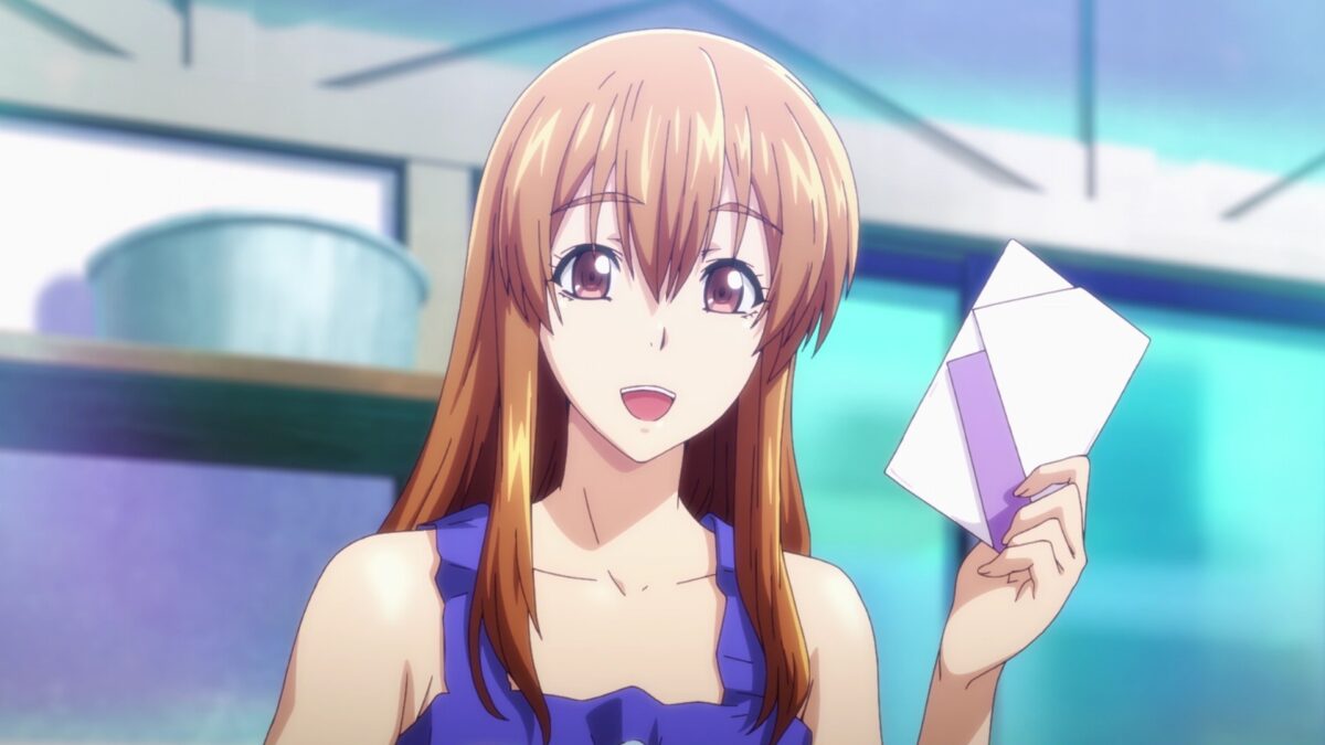 Grand Blue S2 Episode 1 Nanaka Holds Letter