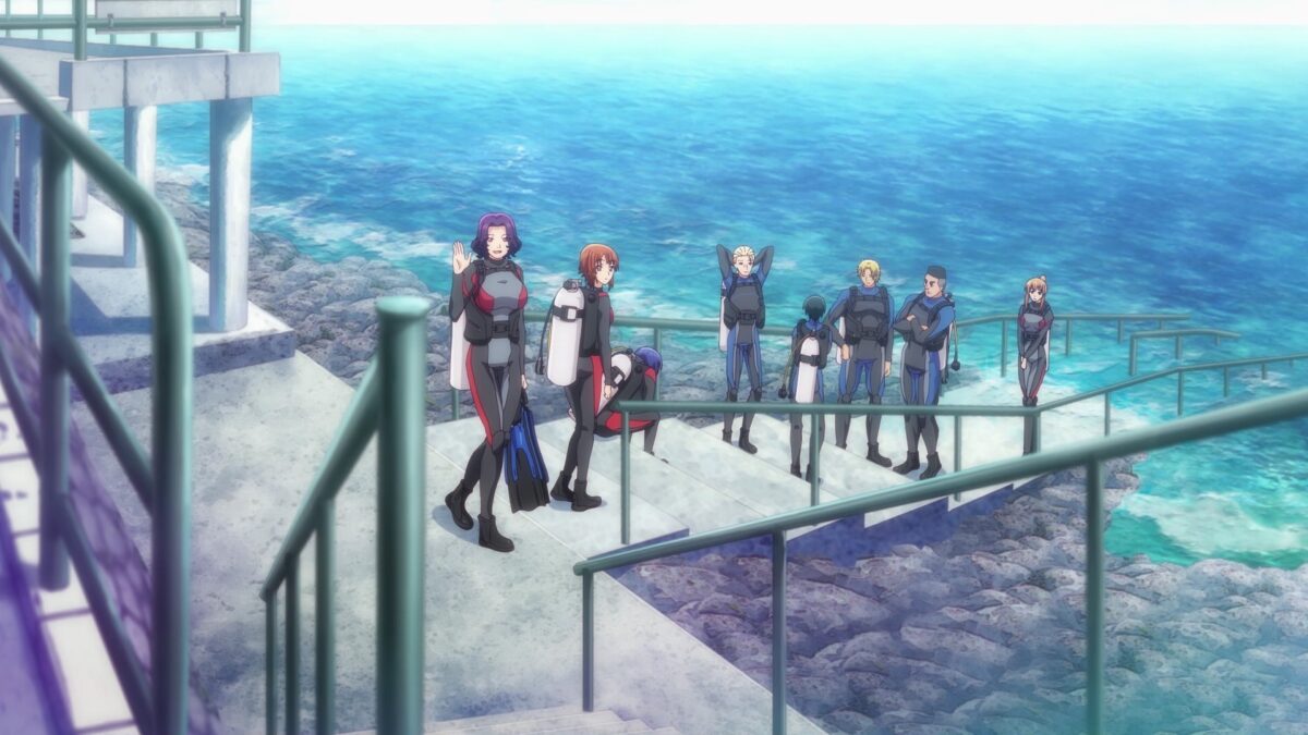 Grand Blue S2 Episode 2 Diving Club Enters Ocean
