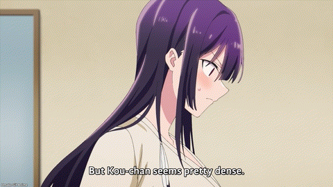 Haite Kudasai, Takamine San Episode 10 Ellie Calls Koushi Dense