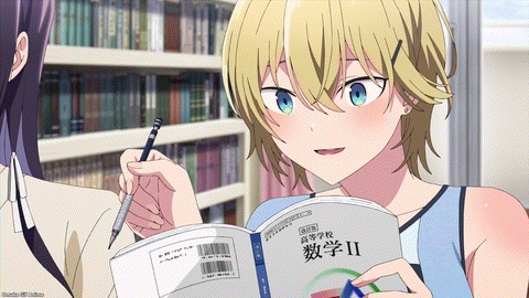 Haite Kudasai, Takamine San Episode 10 Ellie Nudges Takane Boob