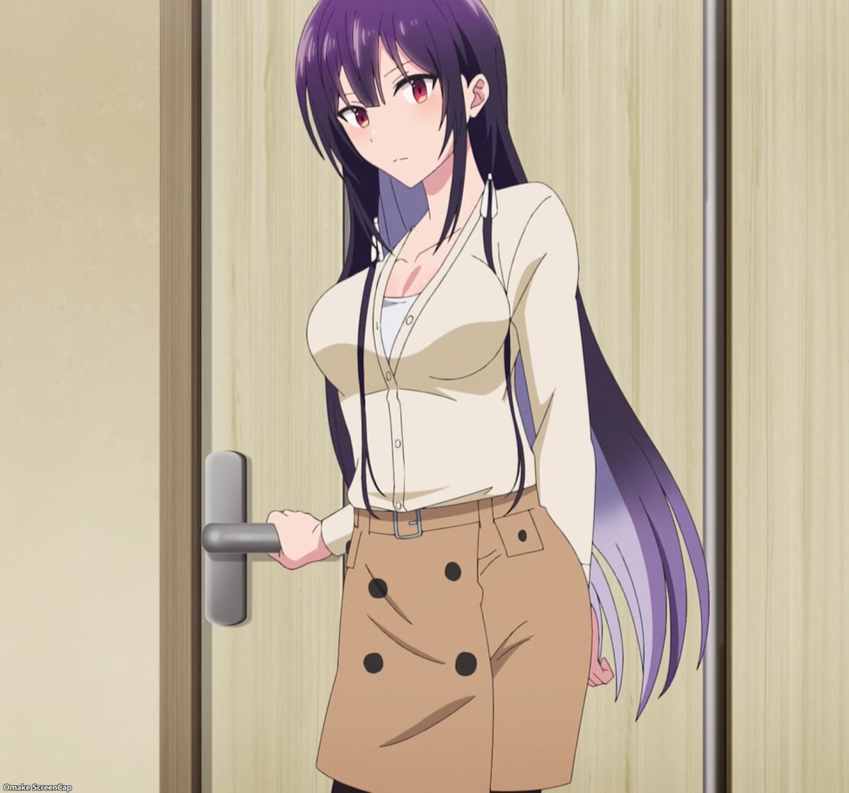 Haite Kudasai, Takamine San Episode 10 Takane Stands At Door
