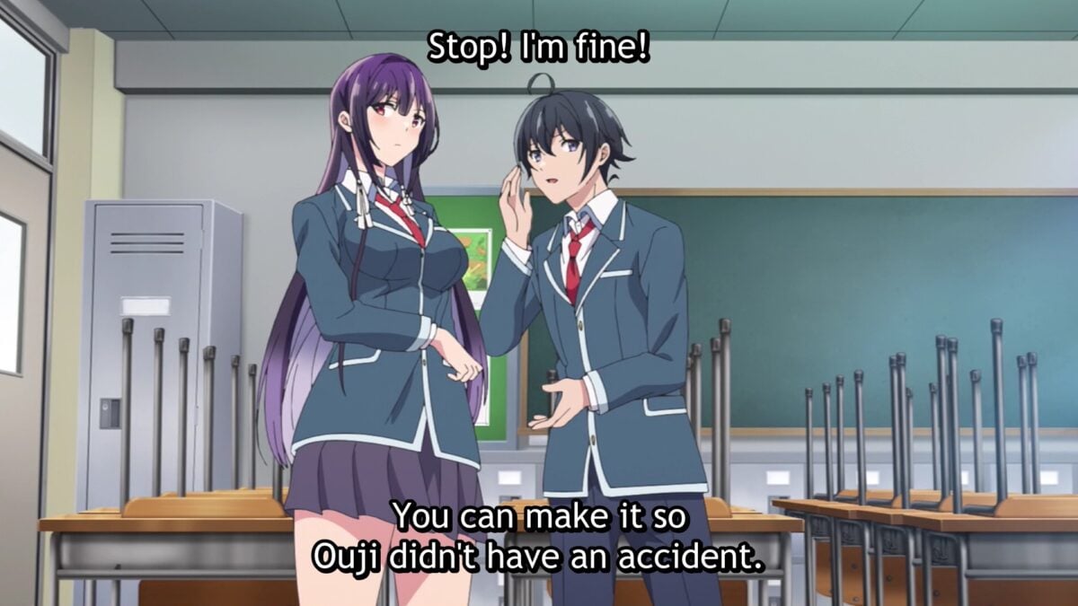 Haite Kudasai, Takamine San Episode 11 Koushi Suggests Rewind