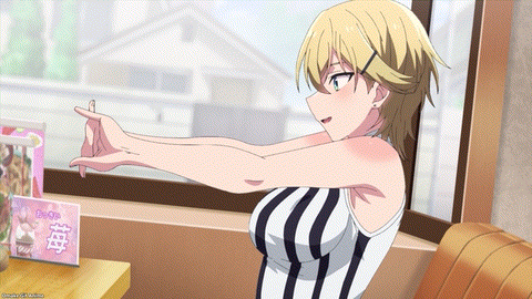 Haite Kudasai, Takamine San Episode 9 Ellie Stretches