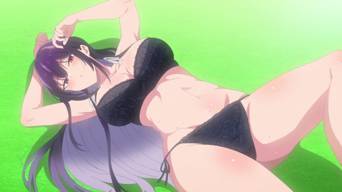 Haite Kudasai, Takamine San Episode 9 Takane Black Lingerie