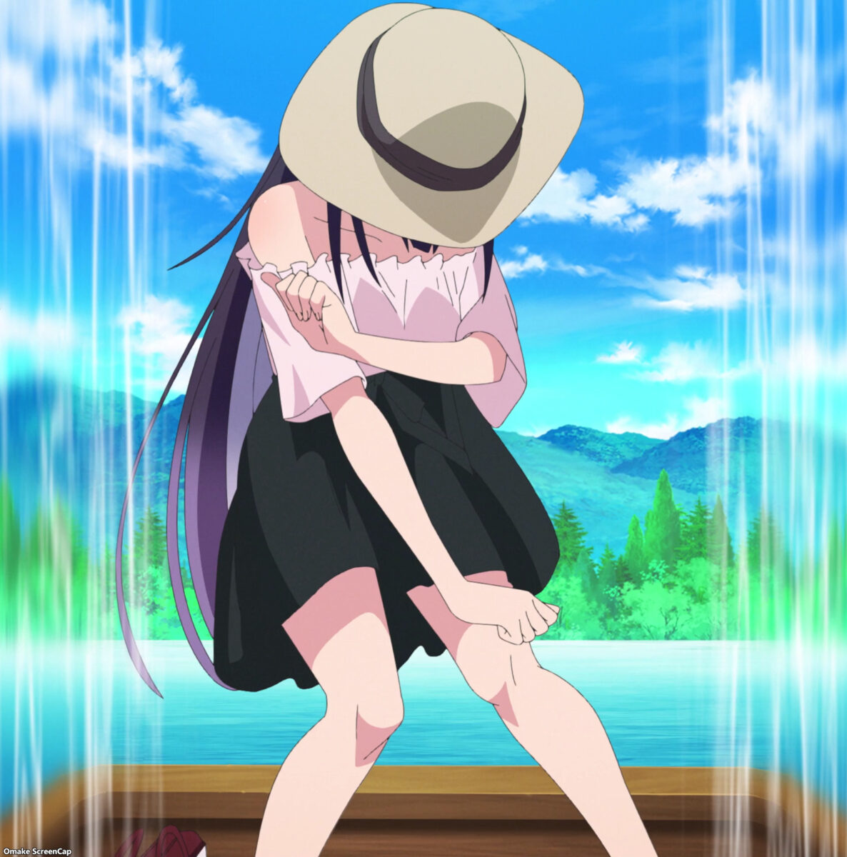 Haite Kudasai, Takamine San Episode 9 Takane Stands Up In Boat