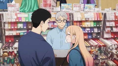 My Dress Up Darling S2 Episode 13 Fabric Store Clerk Apologizes