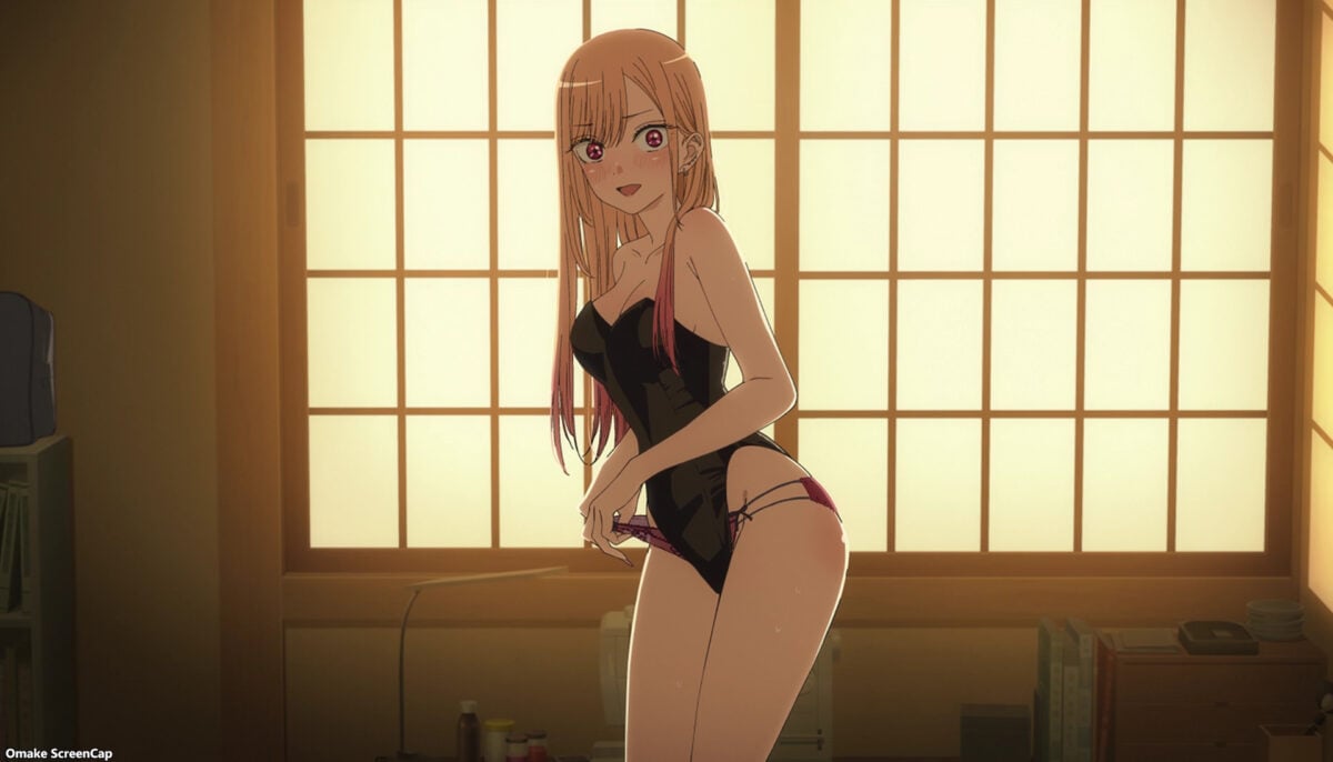 My Dress Up Darling S2 Episode 13 Marin Pulls Pantsu String