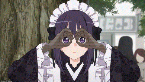 My Dress Up Darling S2 Episode 15 Marin Hand Binoculars