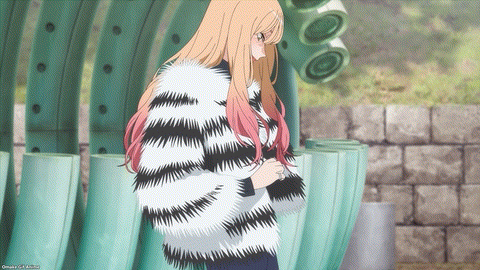 My Dress Up Darling S2 Episode 15 Marin Poses With Warm Coat