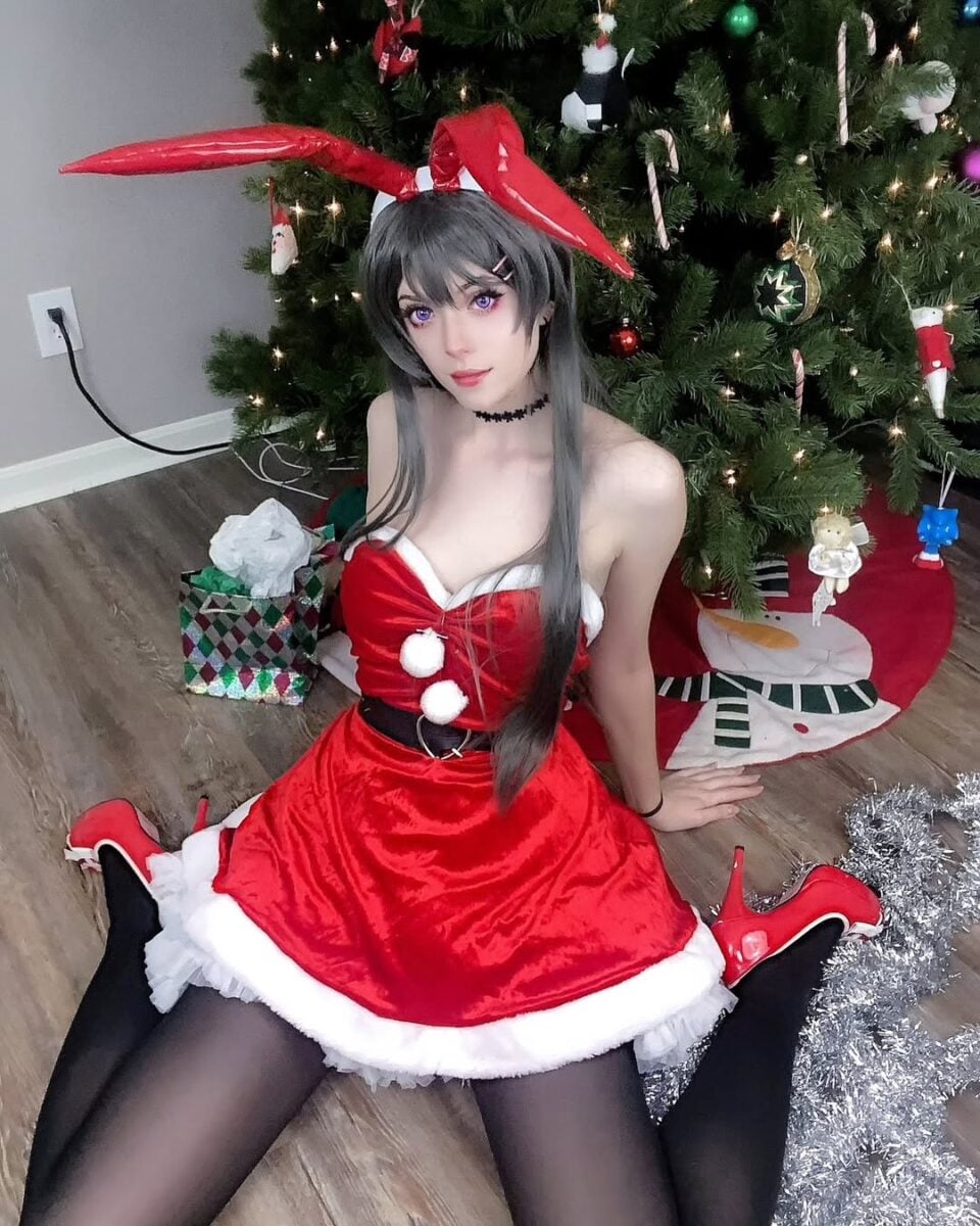 Rascal Does Not Dream of Santa Claus Cosplay by Neura