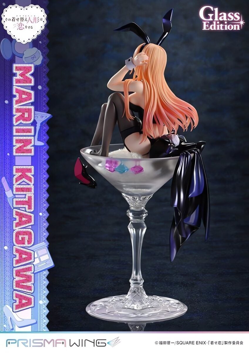 PRISMA WIng My Dress Up Darling Marin Kitagawa Figure Glass Ver Back View