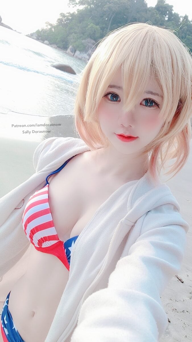 Sally Teh Mami Rent A Girlfriend summer anime cosplay