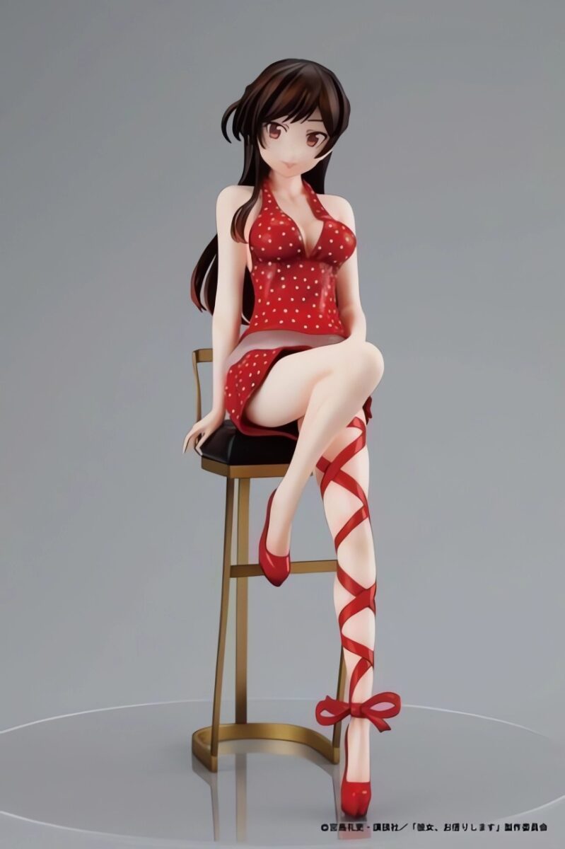 Sol International Works Rent A Girlfriend Chizuru Mizuhara Date Dress Figure Front View