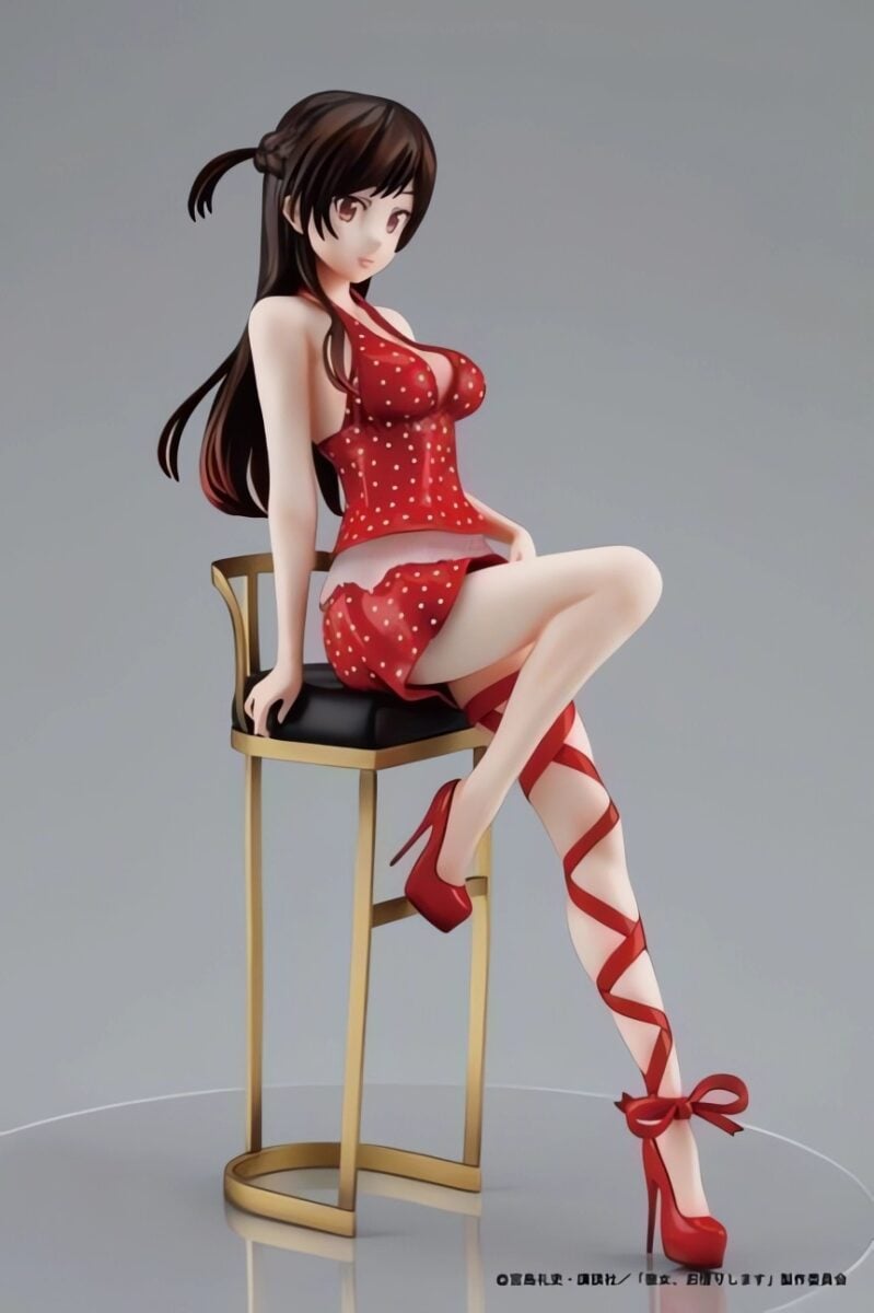Sol International Works Rent A Girlfriend Chizuru Mizuhara Date Dress Figure Side View 02