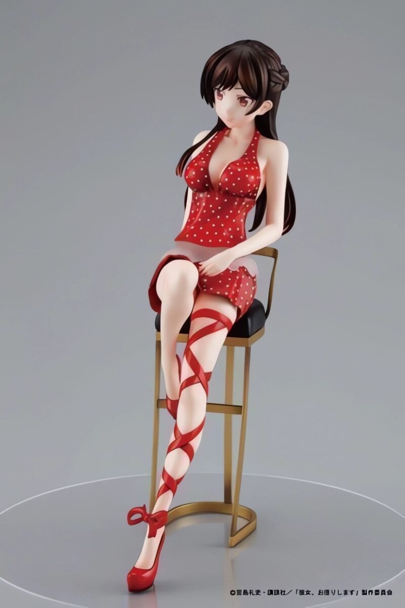 Sol International Works Rent A Girlfriend Chizuru Mizuhara Date Dress Figure Side View 03