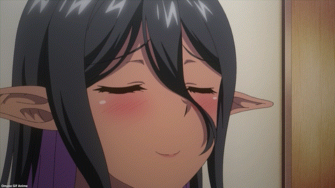 Yandere Dark Elf Episode 10 Hinata Kisses Mariabelle's Forehead
