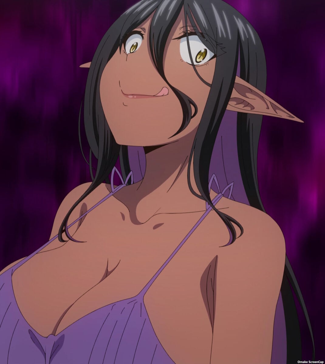 Yandere Dark Elf Episode 10 Mariabelle Smug Licks Lips
