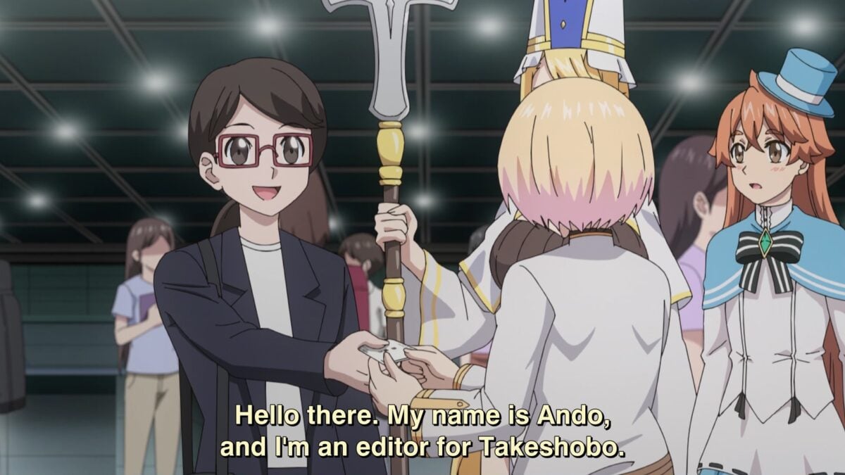 Yandere Dark Elf Episode 9 Manga Editor Recruits Sakura