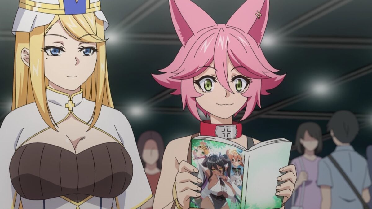 Yandere Dark Elf Episode 9 Mei Cecil Read Sakura's Doujinshi